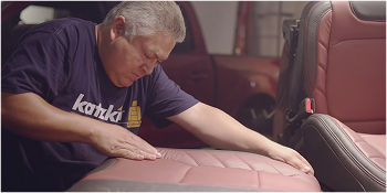 Interior reupholstery