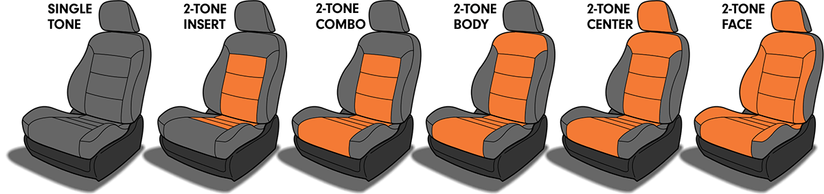 Katzkin Custom Seat Design Options