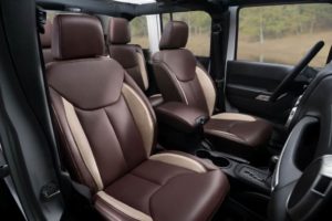 Brown Jeep Wrangler Seat Covers