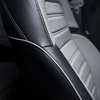 Katzkin Honda CRV Two Tone Leather Seat