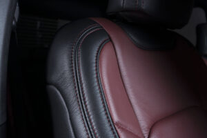 Katzkin Ford F-150 Red Leather Seat Upper