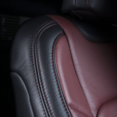 Katzkin Ford F-150 Red Leather Seat Upper