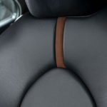 Katzkin Toyota Camry Black Leather Seat Closeup