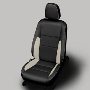 Black and Silver Toyota Rav4 Seat Covers
