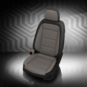 Grey and Black Chevrolet Equinox Seat Covers