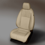 Honda Civic Tan Leather Seat