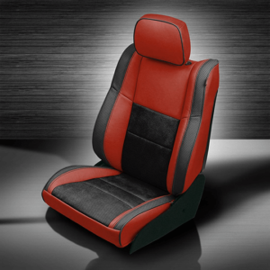 Red & Black Jeep Grand Cherokee Seat Covers