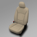 Beige Subaru Outback Leather Seats