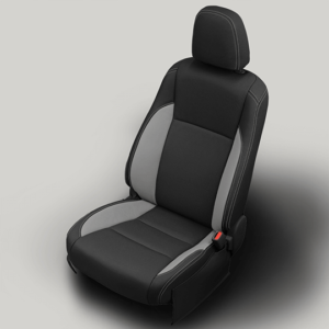 Black and Grey Toyota Highlander Leather Seats