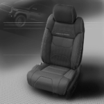 Dark Grey Toyota Tundra Leather Seats