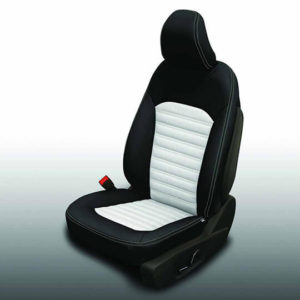 Black and White Ford Fusion Seat Covers