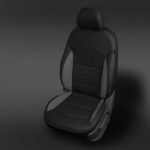 Black and Grey Hyundai Elantra Leather Seats