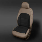 Tan and Black Hyundai Elantra Leather Seats