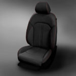 Dark Grey Kia Optima Leather Seats