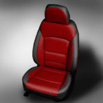 Red and Black Chevy Cruze Seat Covers