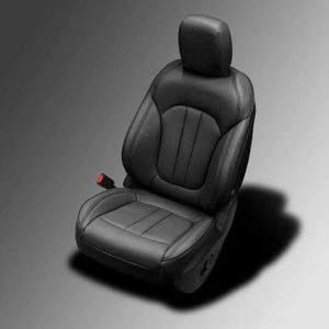 Black Chrysler 200 Leather Seats