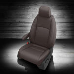 Dark Grey Honda Odyssey Leather Seats