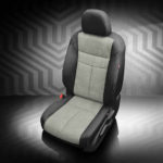 Grey and Black Nissan Murano Leather Seats