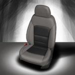 Grey And Black Chevy Malibu Leather Seats