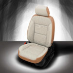 Three-Tone GMC Acadia Leather Seats