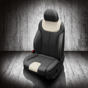 Black and White Hyundai Palisade Leather Seats
