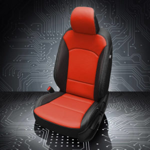Red and Black Kia Soul Seat Covers