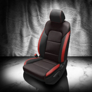 Red and Black Kia Sportage Seat Covers