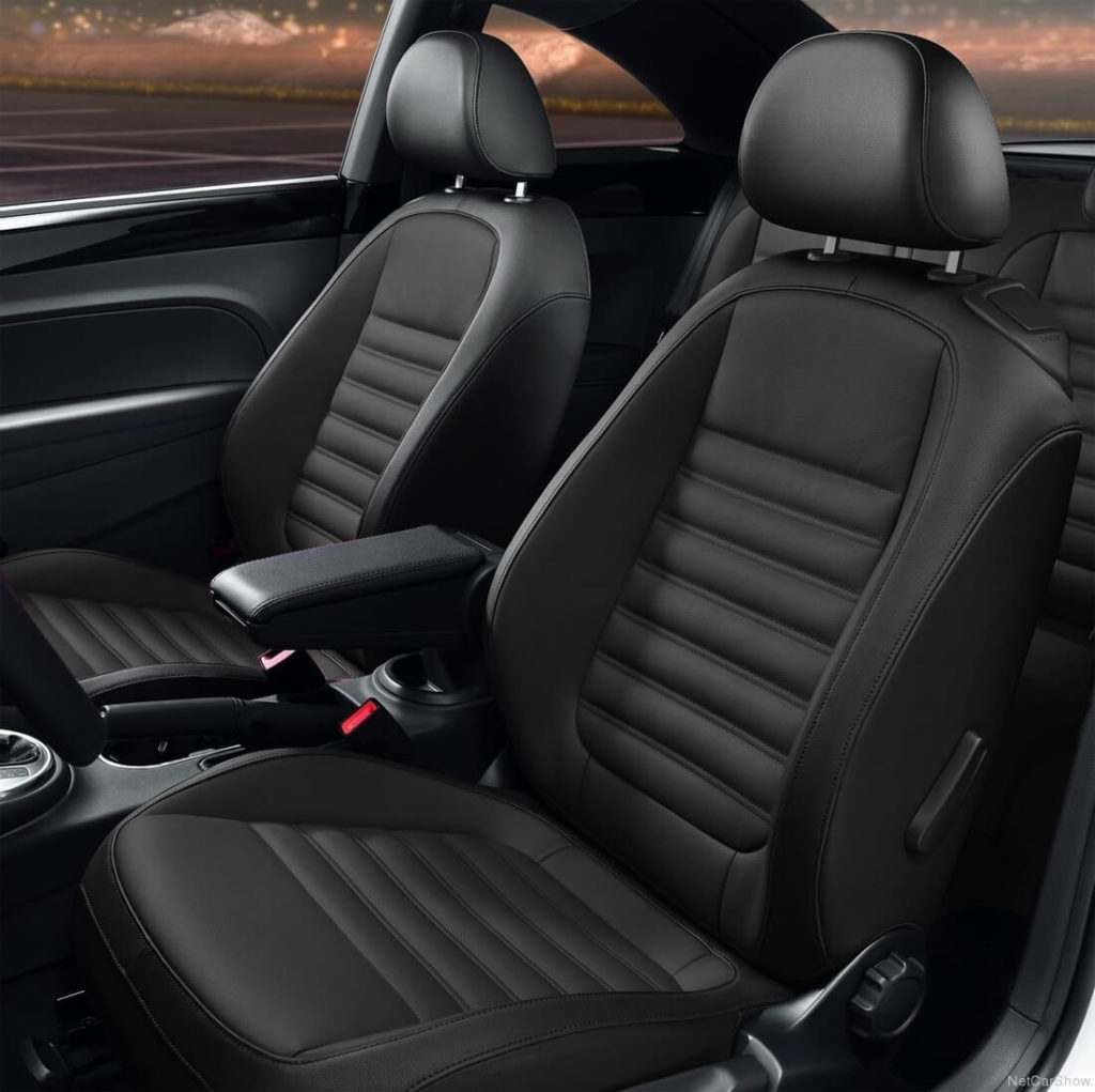 Black VW Beetle Seat Covers