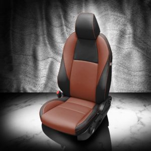 Brown and Black Mazda 3 Leather Seats
