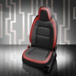 Orlando Auto Upholstery Red and Black Seats