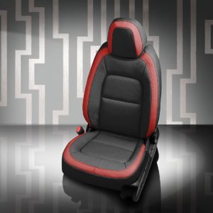 Black and Red GMC Canyon Seat Covers