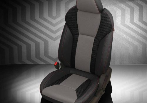 Subaru Crosstrek Black and Gray Leather Seats