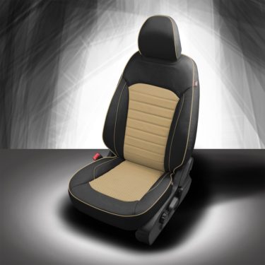 Black and Tan Ford Edge Leather Seats