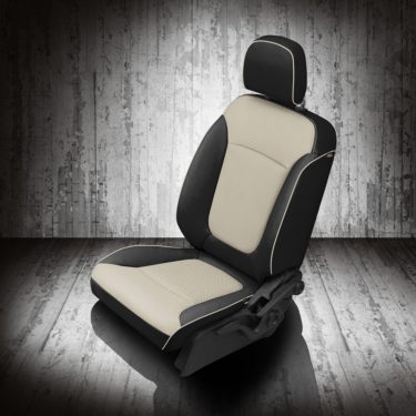Black and White Dodge Journey Seat Covers