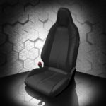 Black Mazda Miata Leather Seats
