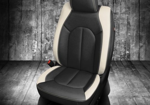 Black and White Chrysler Pacifica Seat Covers