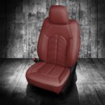 Red Leather Chrysler Pacifica Seat Covers