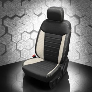 Black and White Ford Ranger Seat Covers