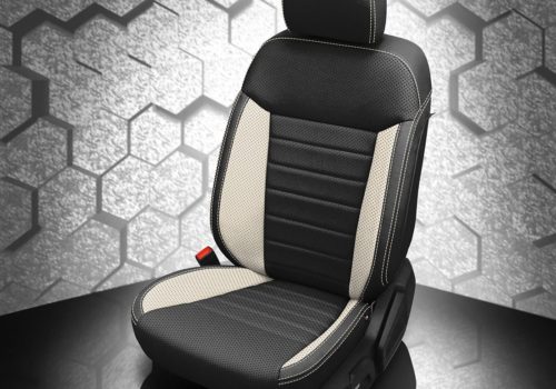 Black and White Ford Ranger Seat Covers