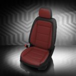 Red and Black GMC Terrain Seat Covers