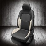 Black and White VW Jetta Seat Covers