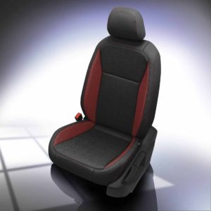 Black and Red VW Tiguan Seat Covers