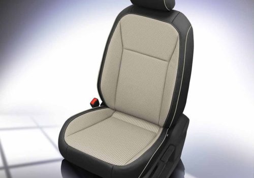 Black and White VW Tiguan Seat Covers