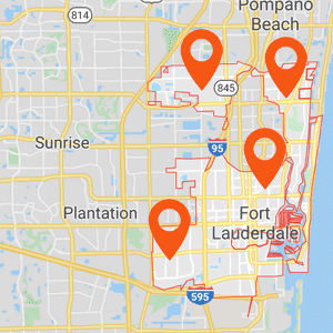 Katzkin Auto Upholstery Fort Lauderdale Map