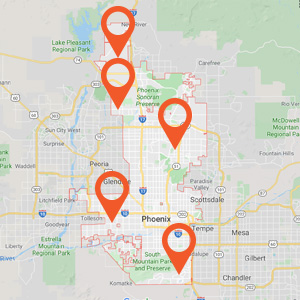 Phoenix Auto Upholstery Locations