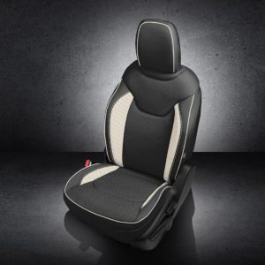 Black and White Jeep Renegade Seat Covers
