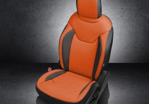 Orange Jeep Renegade Seat Covers