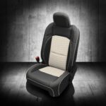 Black and White Jeep Gladiator Seat Covers