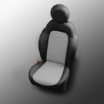 Black and White Fiat 500X Seat Covers