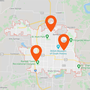Auto Upholstery Springdale AR Locations